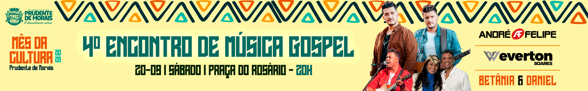ENCONTRO DE MÚSICA GOSPEL