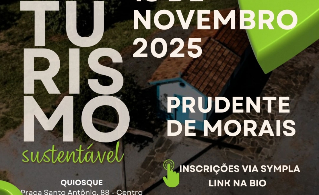 VEM AÍ O SEMINÁRIO INTINERANTE TURISMO SUSTENTÁVEL