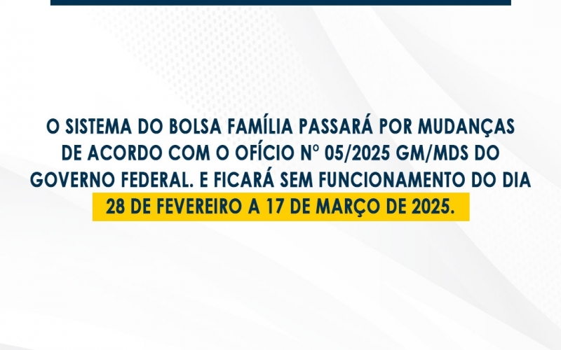  Cadastro Único terá mudanças temporárias